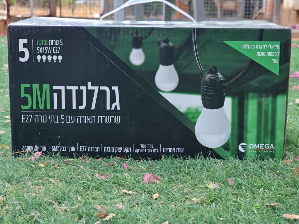 ⁦אביזרי חשמל משלימים לסוכה⁩ – תמונה ⁦3⁩